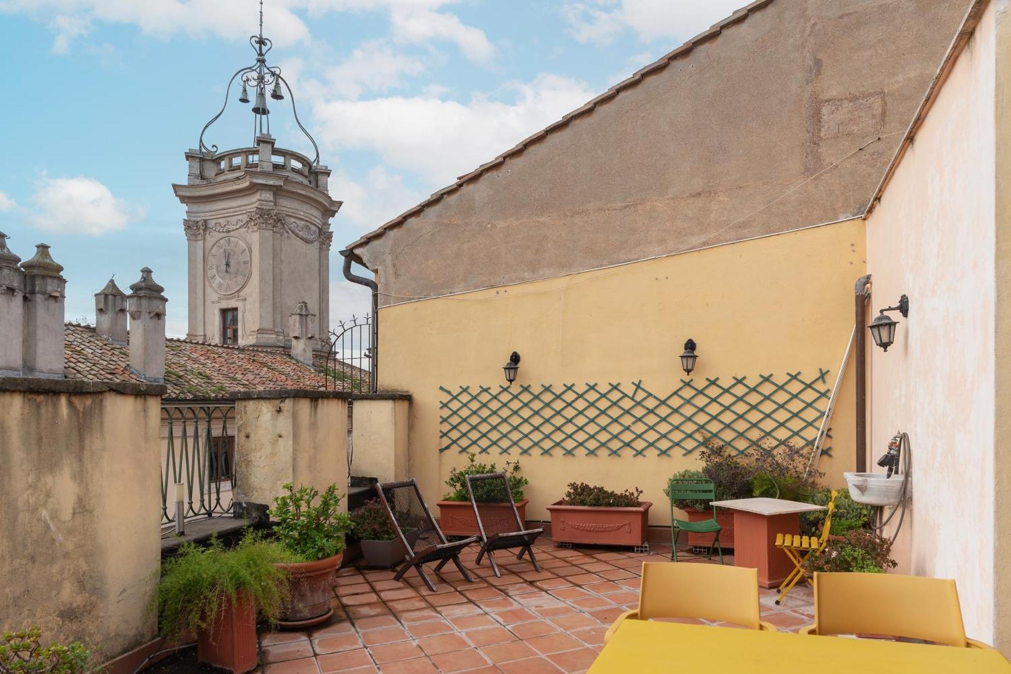 Clock Terrace House Apartment Rome Exterior photo