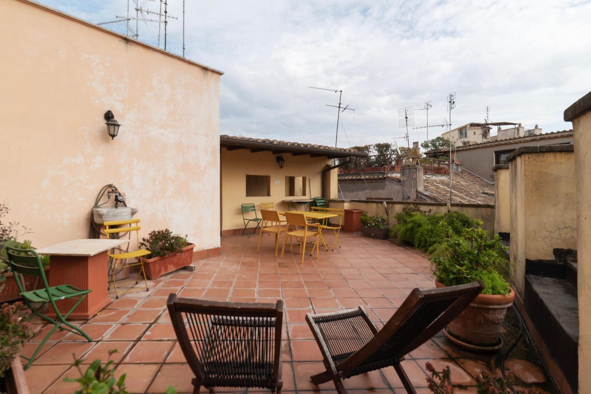 Clock Terrace House Apartment Rome Exterior photo